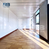 Maisons en conteneur à boîte rapide Immeuble de bureaux en conteneur Casa de 20 pieds Maison mobile minuscule préfabriquée Maisons en conteneur préfabriquées modulaires