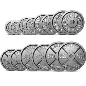 Hammertone Weight Plate Reapbarbell Wholesale Custom Grey Hammertone Weight Lifting Plates