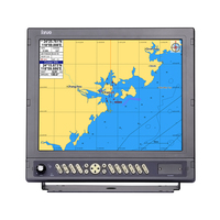 Sistema de Navegación GPS para Barcos HM1815, Plotter de 17 Pulgadas, Compatible con Tarjetas C-MAP