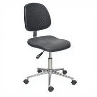 Chaise de laboratoire ESD professionnelle et moderne |   Chaise ergonomique et réglable antistatique pour usage en entrepôt