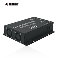Konverter DC-DC 24V ke 12V 100A-trafo tegangan otomotif untuk perlindungan Overload mobil untuk elektronik mobil