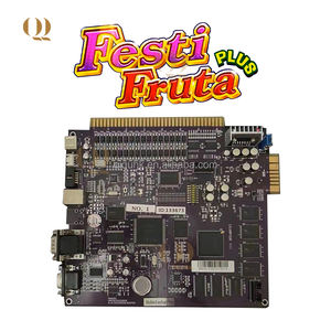 QIQU México, Versión en Español, Juego de Habilidad Popular, Juego de Tragamonedas de 15 Líneas, Festi Fruta Plus, para Salón de Juegos - Product Image 1