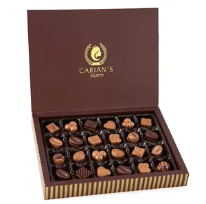 Chocolate big box,for chocolate truffles bulk chocolate boxes,luxury magnetic gift box reusable chocolate box bamboo