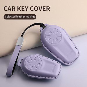 Funda de Cuero PU para Llaves de Coche, Cobertura Total, Compatible con Exeed Sterra ET y ES, Llavero de Alta Calidad para Hombre y Mujer - Product Image 5
