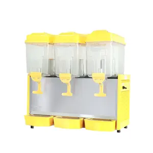 LJ12x3 entsafter dispenser trinken kühler 3 tanks kommerziellen kalten entsafter dispenser