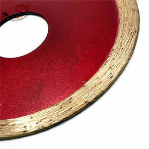 Lame de scie diamantée continue de <span class=keywords><strong>180</strong></span> <span class=keywords><strong>mm</strong></span> pour la coupe de verre humide <span class=keywords><strong>Disque</strong></span> de coupe circulaire à processus de presse à chaud - Product Image 5