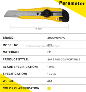 Cuchillo Multiusos Retráctil con Bloqueo <span class=keywords><strong>de</strong></span> <span class=keywords><strong>Seguridad</strong></span> Giratorio - Product Image 2
