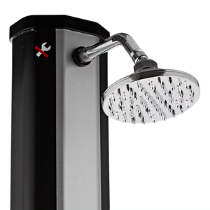 Kangrun 35L <span class=keywords><strong>avec</strong></span> lave-pieds <span class=keywords><strong>Douche</strong></span> <span class=keywords><strong>solaire</strong></span> extérieure chauffée au soleil Température réglable Piscine <span class=keywords><strong>Douche</strong></span> de jardin - Product Image 4