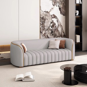 Canapé modulaire en cuir <span class=keywords><strong>Chesterfield</strong></span> moderne de luxe pour salon ou meubles de réception - Product Image 5
