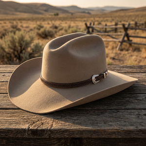 Water Resistance Genuine Leather Fashion Cowboy <b>Hats</b> for Riders Equestrian Style Casual Unisex Eco Friendly Beach Picnic Travels - Product Image 1