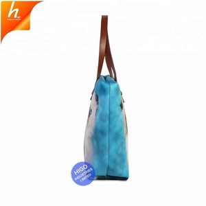 Bolso de mano clásico con estampado de perro Jack Russell, cremalleras, para chicas adolescentes - Product Image 5