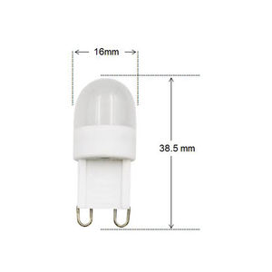 राउंड टिप जी 9 धारक के नेतृत्व में लाइट बल्ब 2w 2700k 3000k <span class=keywords><strong>G9</strong></span> क्रिस्टल पेंडेंट लैंप - Product Image 3