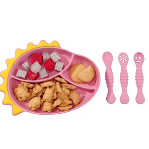 Personalizar productos para bebés Primera etapa <span class=keywords><strong>Aprendizaje</strong></span> Niño Cuchara <span class=keywords><strong>de</strong></span> entrenamiento Juego <span class=keywords><strong>de</strong></span> <span class=keywords><strong>pre</strong></span>-cuchara <span class=keywords><strong>de</strong></span> silicona <span class=keywords><strong>de</strong></span> grado alimenticio - Product Image 6