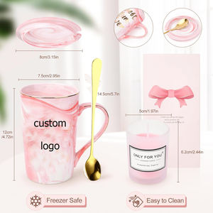 Set de Regalos Lunare Personalizado en Rosa para <span class=keywords><strong>Cumpleaños</strong></span> Número <span class=keywords><strong>30</strong></span> para <span class=keywords><strong>Mujer</strong></span> con Velas Taza de Café Bombas de Baño y Artículos de Cuidado Personal - Product Image 4