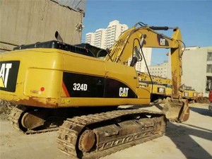 Excavadora de cadenas Caterpillar 324D japonesa de segunda mano en oferta, con pocas horas de trabajo, certificada CE en Japón - Product Image 4