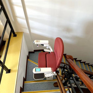 Personnalisé bon <span class=keywords><strong>prix</strong></span> pliable courbe <span class=keywords><strong>monte</strong></span>-<span class=keywords><strong>escalier</strong></span> chaise élévatrice stable sans fil télécommande chaise élévatrice - Product Image 1