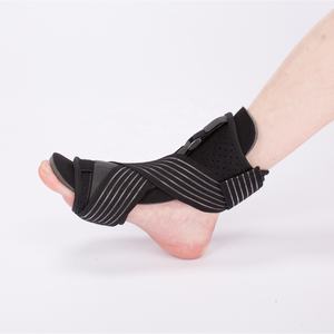 Attelle de cheville réglable en néoprène pour orthèse dorsale respirante Attelle de nuit pour fasciite plantaire - Product Image 1