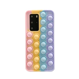 Cover MAOGE Per OPPO A77 5G E Realme Narzo 50 5G, Custodia In TPU Trasparente Con Sfumatura Rosa/oro, Antiurto