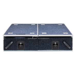 Boîte à outils de rangement en aluminium pour camionnette avec tiroirs arrière du système de tiroirs Nissan Patrol Y61 coulissant en 4Wd - Product Image 2