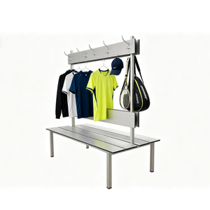 <span class=keywords><strong>Appendiabiti</strong></span> Moderno in Ferro Resistente <span class=keywords><strong>con</strong></span> 6 Ganci e 1 Ripiano, Impermeabile e Antiruggine, da Parete per Soggiorno o Hotel - Product Image 5