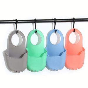 Silicone Hanging Drain Bag <b>Kitchen</b> Sink Faucet Storage Basket Bathroom Soap <b>Sponge</b> <b>Holder</b> - Product Image 1