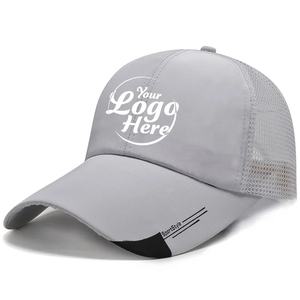 Wholesale Custom Men's Lightweight Mesh <b>Summer</b> Outdoor Fishing Breathable Sports Baseball <b>Cap</b> - Product Image 4