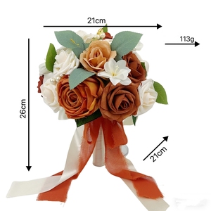 Ramo de Flores Artificiales <span class=keywords><strong>Idal</strong></span>, Varita Mágica de Hadas para Niños, Rosa de Aliento de Bebé, Accesorios para Fotos de Boda - Product Image 6