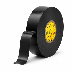 Ruban adhésif électrique en vinyle 3M Super 33+ <span class=keywords><strong>noir</strong></span> 7mil ignifuge pour l'isolation des fils et câbles - Product Image 2