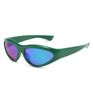 STY20925G nouvelles lunettes <span class=keywords><strong>de</strong></span> sport <span class=keywords><strong>de</strong></span> plein air futuristes Steampunk Y2K lunettes <span class=keywords><strong>de</strong></span> soleil miroir lentille femmes mode équitation lunettes <span class=keywords><strong>de</strong></span> soleil hommes - Product Image 3