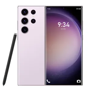 ホット販売S23Ultraオリジナルロック解除スマートフォン48MP 108MP 16GB 1テラバイト7.3インチ5GAndroid携帯電話