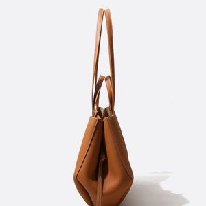 תיקי טוט מעור אמיתי אופנתיים לנשים לשנת <span class=keywords><strong>2026</strong></span>, תיקי יד גדולים וקיבוליים - Product Image 5