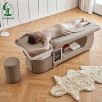 Lit de lavage de cheveux personnalisé Jincheng pour salon de beauté, lit de massage thaïlandais, lit de spa capillaire pour shampoing