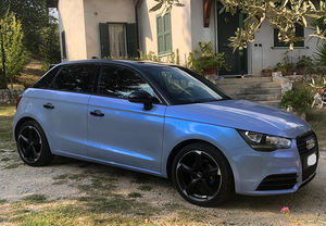 Vinilo Adhesivo Camaleón para Automóviles, Película de Cambio de Color Mágico, Vinilo Azul Cambiante, Antiarañazos - Product Image 2