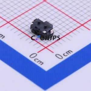 1TS003BBB-1800-3503B-CT Tactile Switch SMD,1.8x4.6mm Switch Single Pole Single Throw Rectangle Button 1.8N Horizontal Mount - Product Image 2