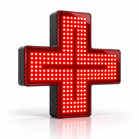 Vente directe transfrontalière par les fabricants : Panneaux publicitaires LED de 12 pouces pour pharmacies, boîtes lumineuses électroniques LED