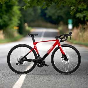 2025 High-End <b>Road</b> Racing Bike 24 Speeds Carbon Fiber Steel Fork with Hydraulic Disc Brake System High Quality <b>Road</b> Cycling Gear - Product Image 1