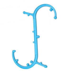 Deep Tissue Nylon <strong>Self</strong> Muscle Therapy Tool for Neck <strong>Shoulder</strong> Back Pain S-Shaped <strong>Massager</strong> Stick - Product Image 2