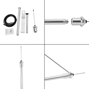 เสาอากาศไร้สายแบบรอบทิศทาง LoRa สำหรับร่ม ทำจากสแตนเลส รองรับความถี่ 433 868 915mhz พร้อมขายึดแบบ L และขั้วต่อ TNC-Female - Product Image 2