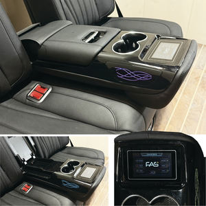 Canapé-lit en cuir aéré VIP de luxe personnalisé imperméable 300 PU pour <span class=keywords><strong>Multivan</strong></span> <span class=keywords><strong>T5</strong></span> classe V sièges auto modifiés pour camping-car - Product Image 5