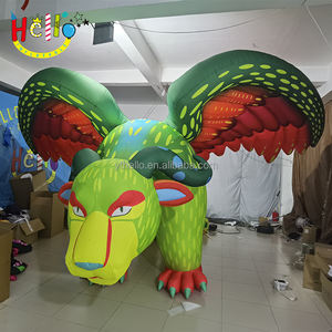 Dinosaure volant gonflable vert, prix d'usine, pterodactyle gonflable de haute qualité personnalisé - Product Image 2