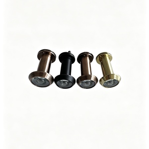 Mirilla de Seguridad para Puerta con Lente de Vidrio Gran Angular de 200 Grados, Cubierta de Privacidad, de Latón, Tipo Ojo de Pez - Product Image 5