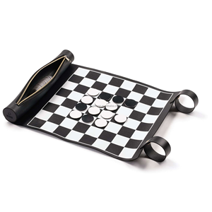 Set di Scacchi in Pelle Rolls Royce, Gioco Internazionale Giudaico <span class=keywords><strong>Othello</strong></span>, Tris, Backgammon, Dama, Regalo Ebraico, Set di Scacchi in Pelle - Product Image 2