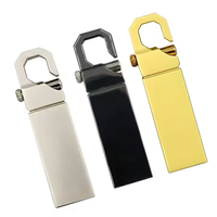 Memoria USB 3.0 Portátil Mini Metálica, Resistente al Agua, Ultra Delgada, para Copias de Seguridad Diarias