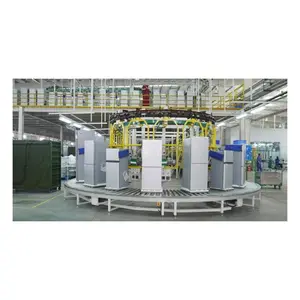 Refrigerator assembly line transporter transmission fridge conveyor belt manufacture factory production line for sale