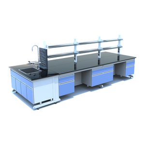 Trường gỗ thép phòng thí nghiệm phòng thí nghiệm phòng thí nghiệm bảng khoa học bàn làm việc phòng thí nghiệm nhiệm vụ nặng nề bàn làm việc phòng thí nghiệm nhiệm vụ nặng nề bàn làm việc - Product Image 2