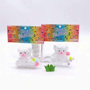 Wholesale New Arrival OEM Kids Adults Taba Squishy Toys <b>Cute</b> Mochi Shiny Little <b>Bear</b> Toys Stress Relief Novelty Fidget Toys - Product Image 5