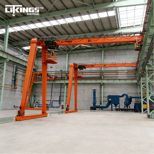 Pont roulant semi-portique électrique MHB 30 tonnes à poutre simple, léger, entraînement par engrenage moteur, hauteur de levage 32 m, portée 25 m - Product Image 3