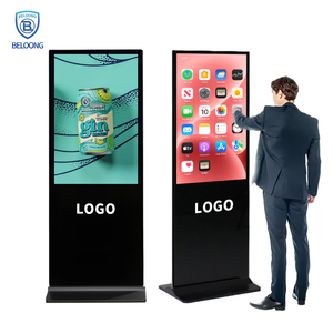 Pantallas Publicitarias Verticales, Pantalla de Visualización, Señalización Digital, Reproductor Multimedia Wifi LCWY, Rendimiento Visual de Alta Definición - Product Image 1