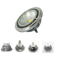 Éclairage de plafond LED COB 20W AR111 110V 220V Downlight LED Haute puissance Luminaire encastré G53 Spot avec pilote intégré