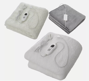 Double <strong>Single</strong> King Size <strong>Electric</strong> <strong>Blanket</strong> Heated <strong>Under</strong> <strong>Blanket</strong> 3 Heat Setting Bed - Product Image 4